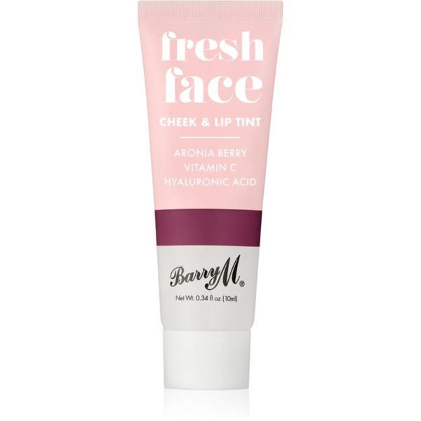 Barry M Barry M Fresh Face večnamensko ličilo za ustnice in lica odtenek Blackberry 10 ml
