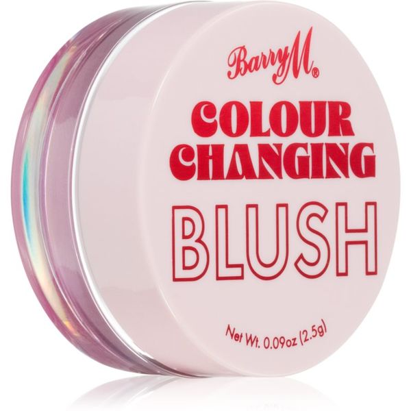 Barry M Barry M Gel Blush Colour Changing rdečilo odtenek Cherub 2,5 g