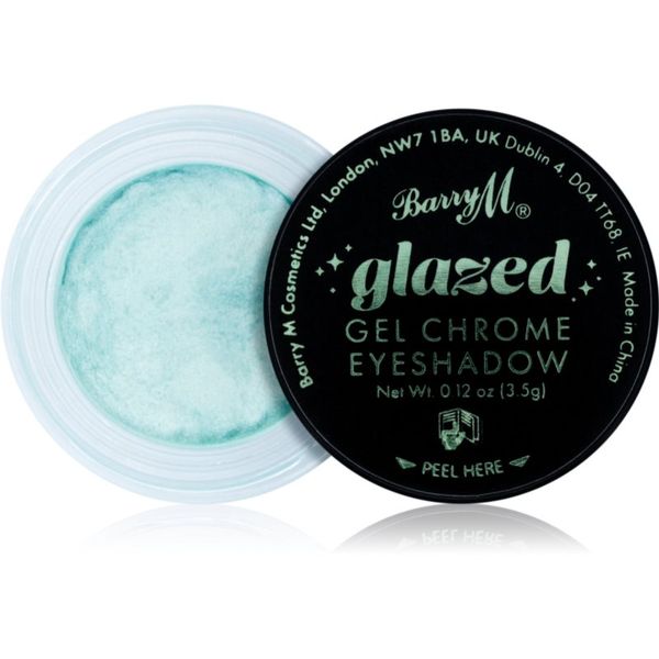 Barry M Barry M Glazed Gel Chrome Eyeshadow senčila v gelu za oči odtenek So Charming 3.5 g