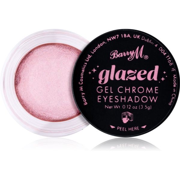 Barry M Barry M Glazed Gel Chrome Eyeshadow senčila v gelu za oči odtenek So Persuasive 3.5 g