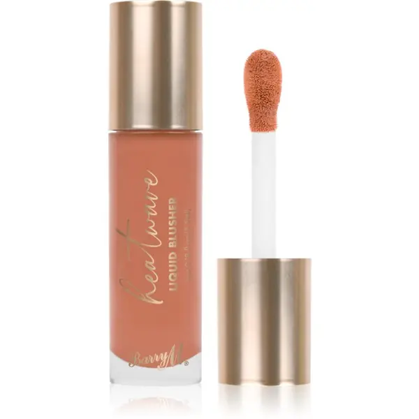 Barry M Barry M Heatwave tekoče rdečilo odtenek Secluded 5.5 ml