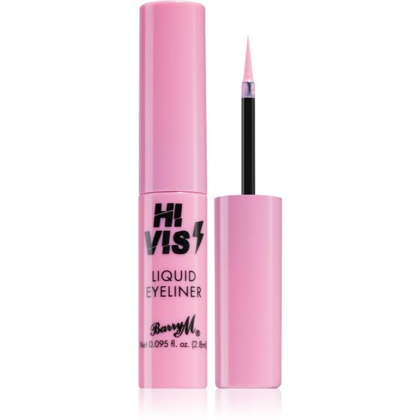 Barry M Barry M Hi Vis Neon tekoče črtalo za oči odtenek Pink 2,8 ml