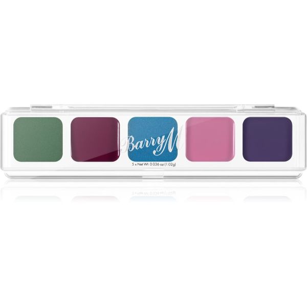 Barry M Barry M Mini Palette kremasta senčila odtenek The Jewels 5,1 g