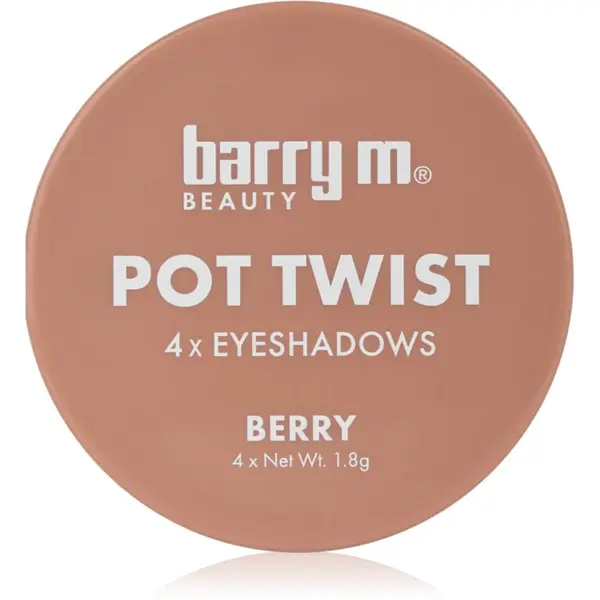 Barry M Barry M Pot Twist kremasto senčila za oči odtenek 4x1.8 g