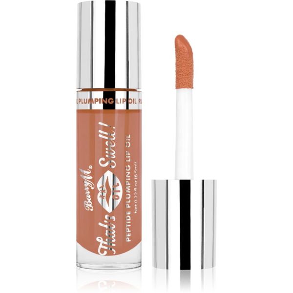 Barry M Barry M That's Swell! Peptide Plumping Lip Oil olje za ustnice za volumen odtenek Honeyed Hue 6.5 ml