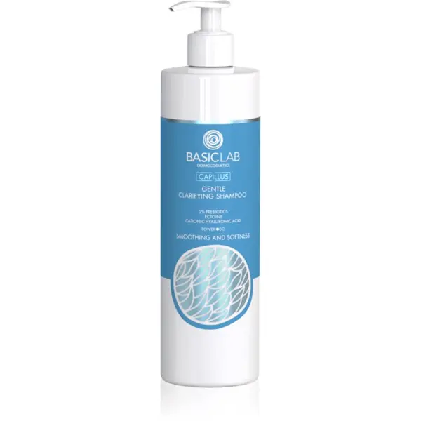 BasicLab BasicLab Dermocosmetics Capillus nežni čistilni šampon za suho in občutljivo lasišče 300 ml