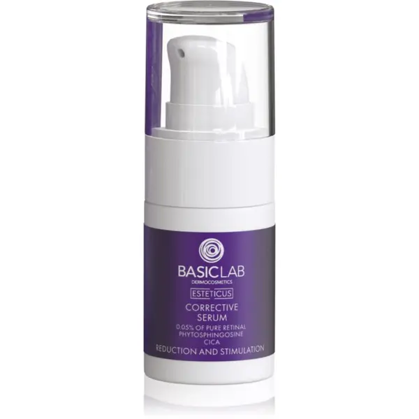 BasicLab BasicLab Dermocosmetics Esteticus korekcijski serum proti pigmentnim madežem 0.05% Pure Retinal 15 ml
