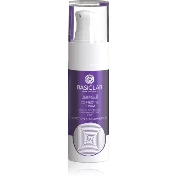 BasicLab BasicLab Dermocosmetics Esteticus korekcijski serum proti pigmentnim madežem 0.05% Pure Retinal 30 ml