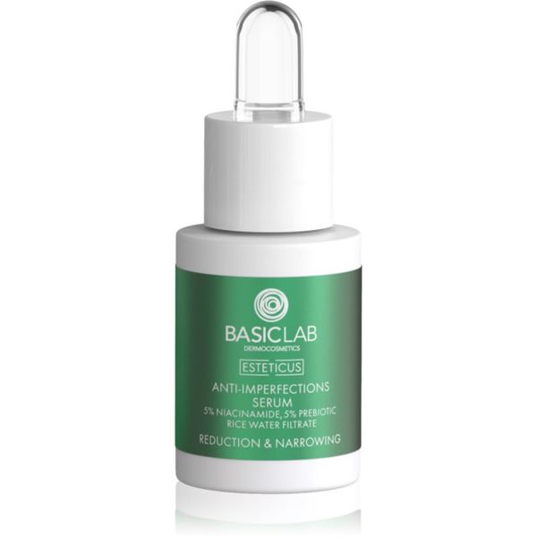 BasicLab BasicLab Dermocosmetics Esteticus lahki serum za obraz za mastno in problematično kožo 15 ml