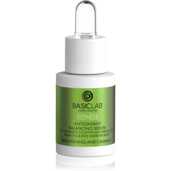 BasicLab BasicLab Dermocosmetics Esteticus serum za osvetljevanje z antioksidacijskim učinkom 15% Vitamin C 15 ml