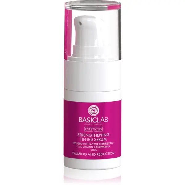 BasicLab BasicLab Dermocosmetics Esteticus tonirani serum proti rdečici na obrazu 15 ml