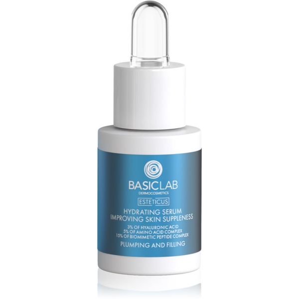 BasicLab BasicLab Dermocosmetics Esteticus vlažilni serum z učvrstitvenim učinkom 3% Hyaluronic Acid 15 ml