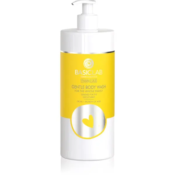 BasicLab BasicLab Dermocosmetics Famillias ekstra nežen gel za prhanje za vso družino 500 ml
