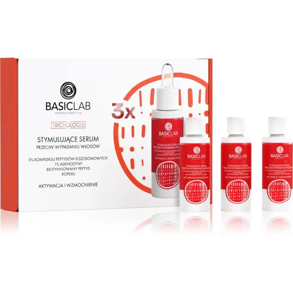 BasicLab BasicLab Dermocosmetics Trichologis set proti izpadanju las