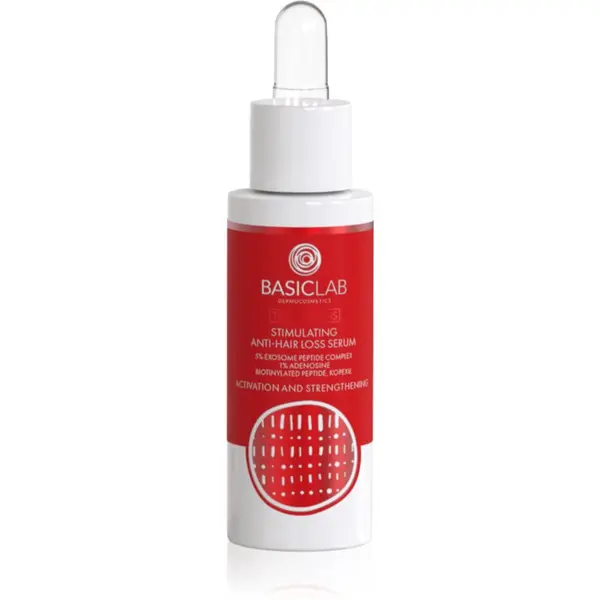 BasicLab BasicLab Dermocosmetics Trichologis spodbujajoči serum proti izpadanju las 30 ml