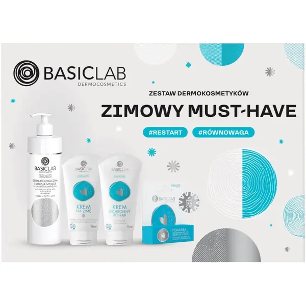 BasicLab BasicLab Dermocosmetics Winter Must-have darilni set proti mrazu in vetru
