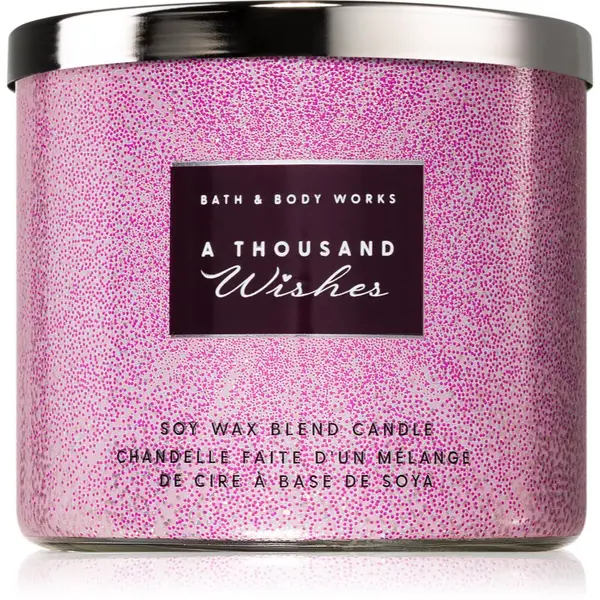 Bath & Body Works Bath & Body Works A Thousand Wishes dišeča sveča 411 g