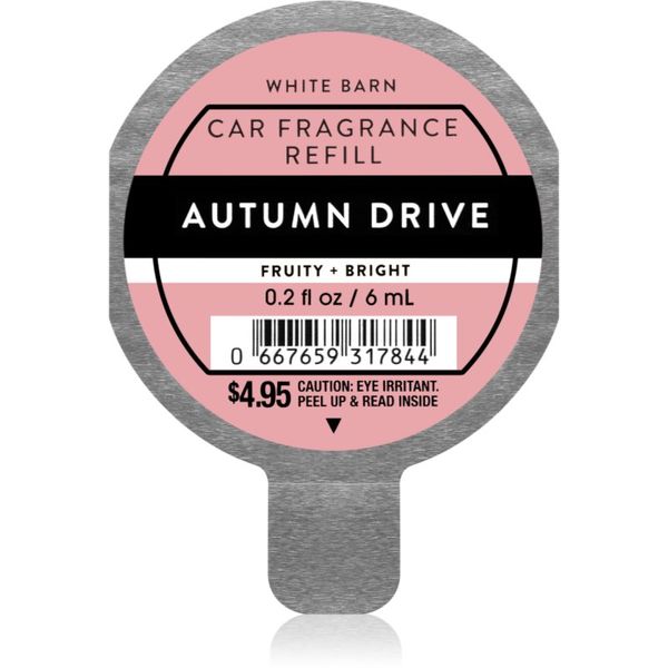 Bath & Body Works Bath & Body Works Autumn Drive dišava za avto 6 ml