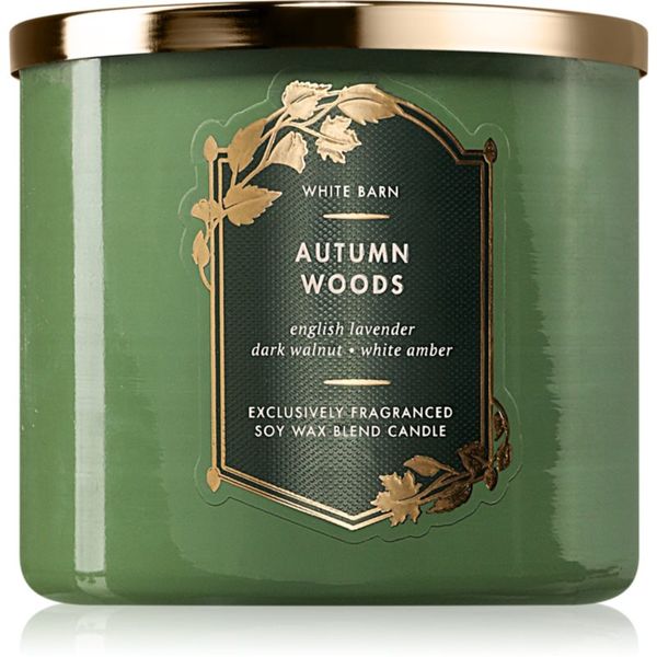 Bath & Body Works Bath & Body Works Autumn Woods dišeča sveča 411 g