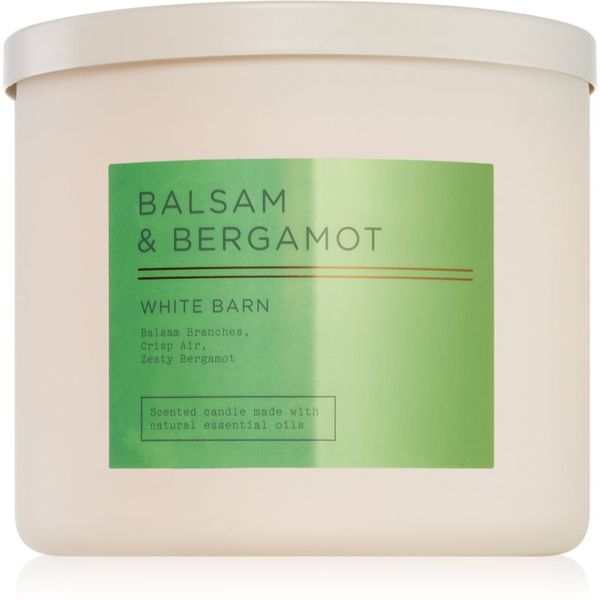 Bath & Body Works Bath & Body Works Balsam & Bergamot dišeča sveča 411 g