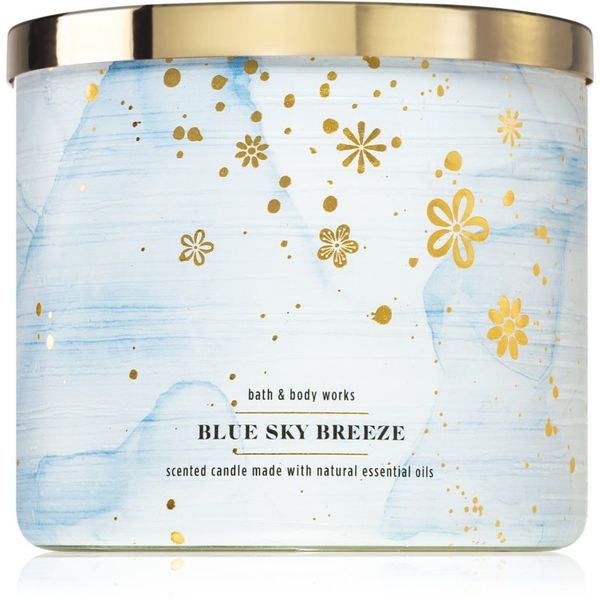 Bath & Body Works Bath & Body Works Blue Sky Breeze dišeča sveča 411 g