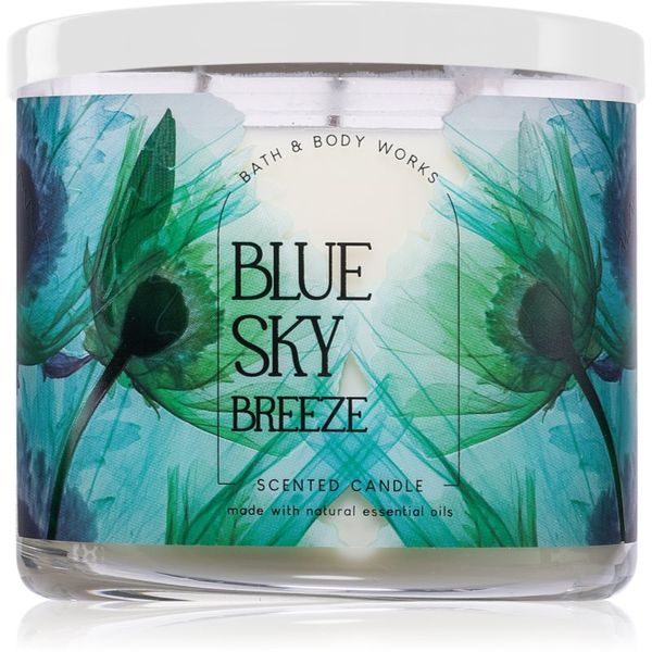 Bath & Body Works Bath & Body Works Blue Sky Breeze dišeča sveča 411 g