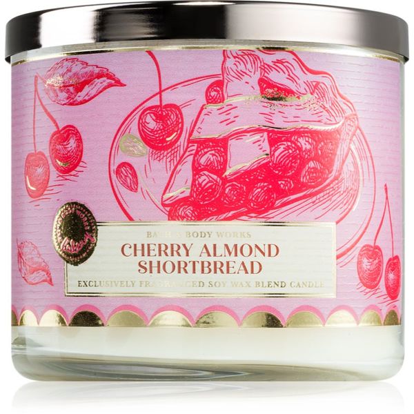 Bath & Body Works Bath & Body Works Cherry Almond Shortbread dišeča sveča 411 g