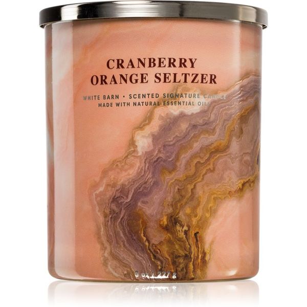 Bath & Body Works Bath & Body Works Cranberry Orange Seltzer dišeča sveča 227 g