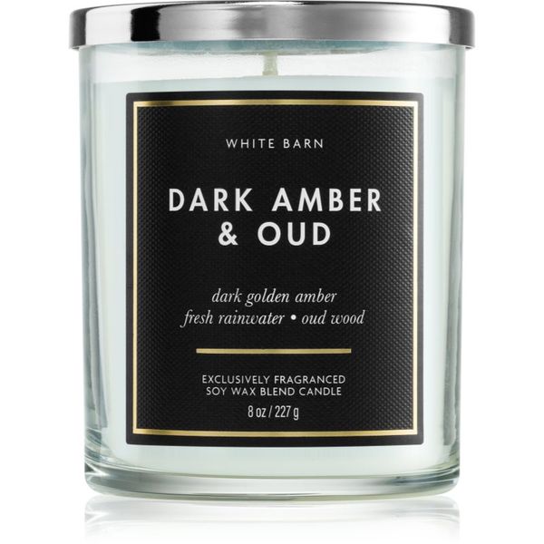 Bath & Body Works Bath & Body Works Dark Amber & Oud sveča 227 g