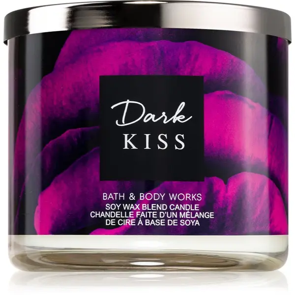 Bath & Body Works Bath & Body Works Dark Kiss dišeča sveča 411 g