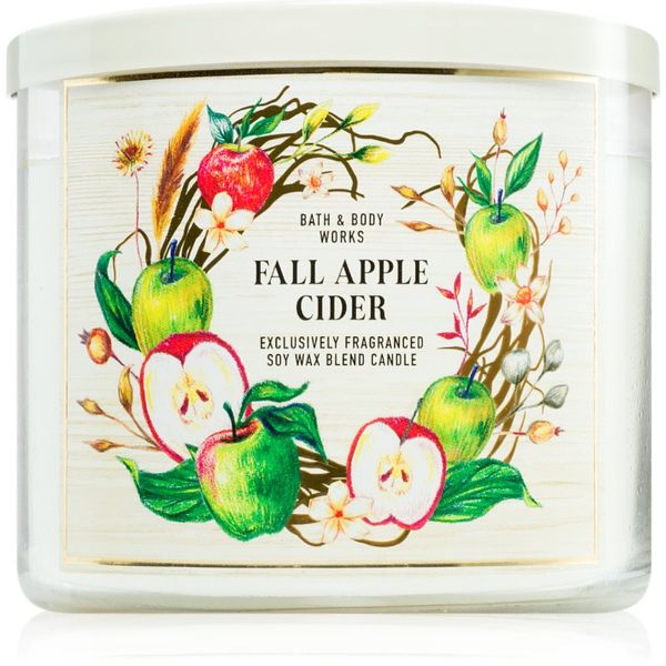 Bath & Body Works Bath & Body Works Fall Apple Cider dišeča sveča 411 g