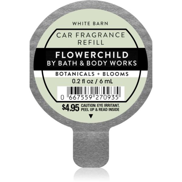 Bath & Body Works Bath & Body Works Flowerchild dišava za avto nadomestno polnilo 6 ml