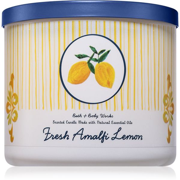 Bath & Body Works Bath & Body Works Fresh Amalfi Lemon dišeča sveča 411 g