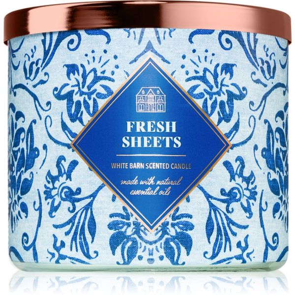 Bath & Body Works Bath & Body Works Fresh Sheets dišeča sveča 411 g