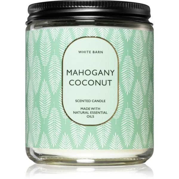 Bath & Body Works Bath & Body Works Mahogany Coconut dišeča sveča 198 g