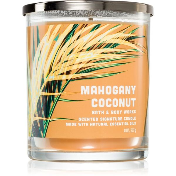 Bath & Body Works Bath & Body Works Mahogany Coconut dišeča sveča 227 g