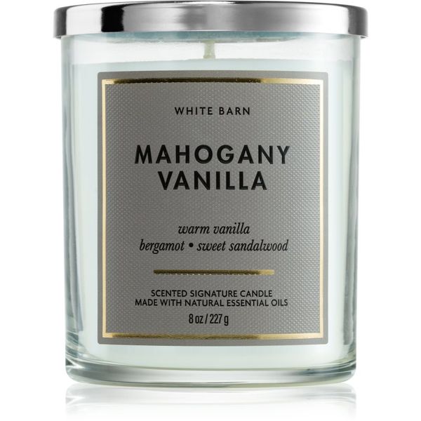 Bath & Body Works Bath & Body Works Mahogany Vanilla dišeča sveča 227 g