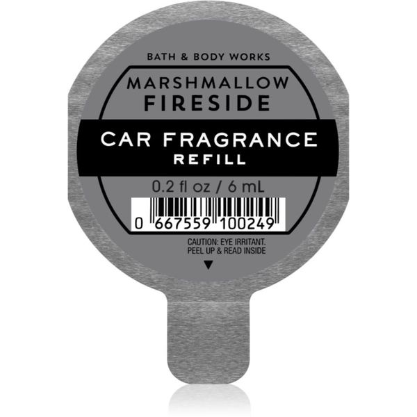 Bath & Body Works Bath & Body Works Marshmallow Fireside dišava za avto nadomestno polnilo 6 ml