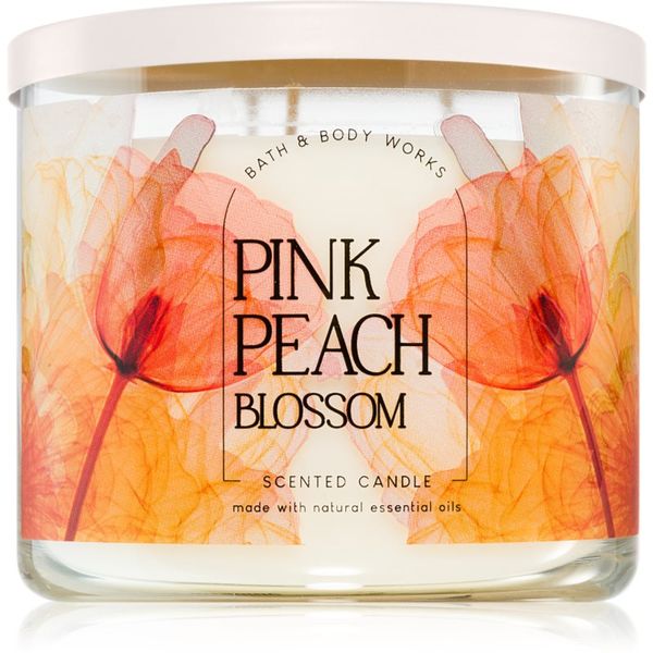 Bath & Body Works Bath & Body Works Pink Peach Blossom dišeča sveča 411 g