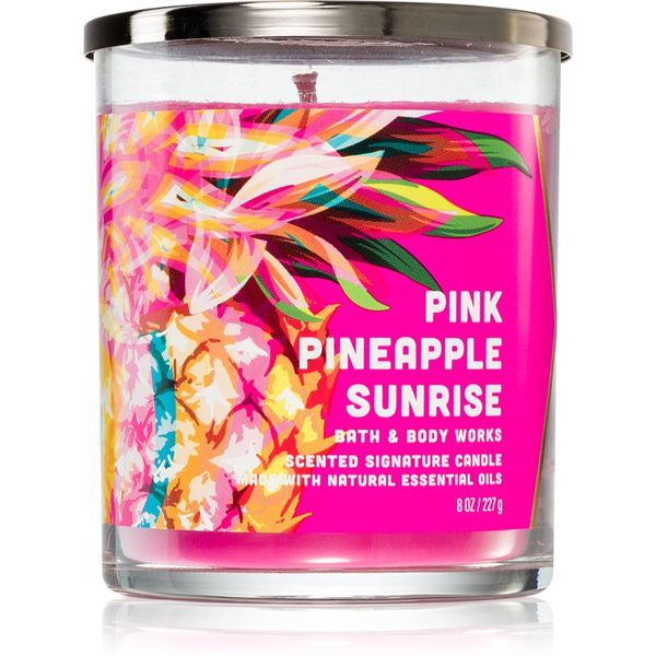 Bath & Body Works Bath & Body Works Pink Pineapple Sunrise dišeča sveča 227 g