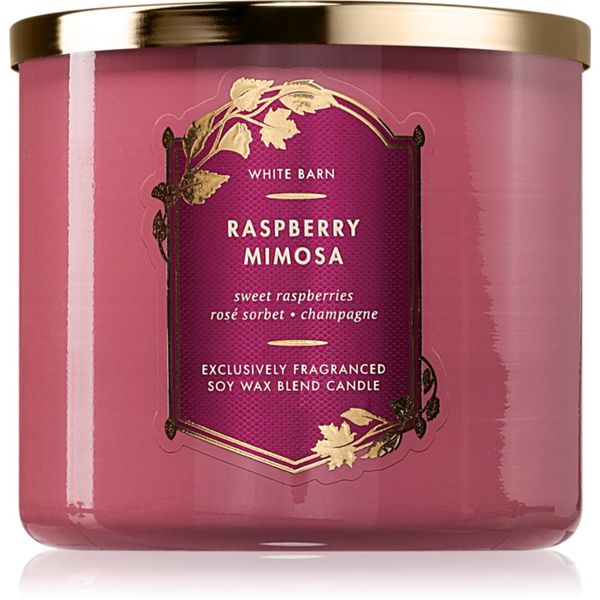 Bath & Body Works Bath & Body Works Raspberry Mimosa dišeča sveča 411 g