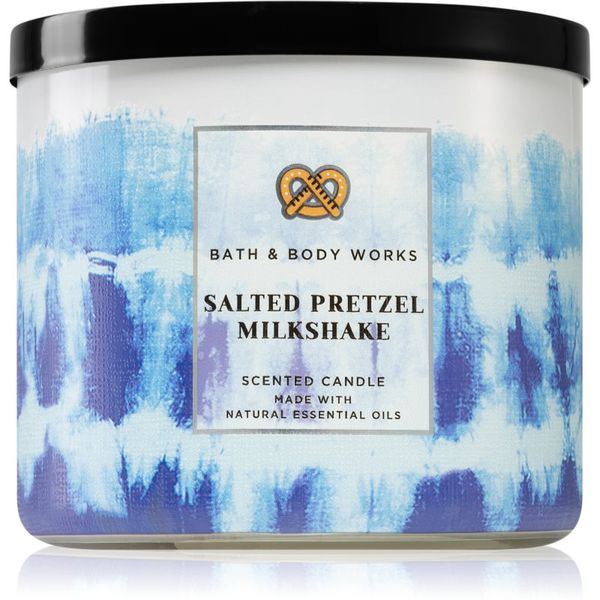 Bath & Body Works Bath & Body Works Salted Pretzel Milkshake dišeča sveča 411 g