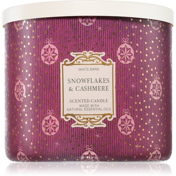 Bath & Body Works Bath & Body Works Snowflakes & Cashmere dišeča sveča 411 g