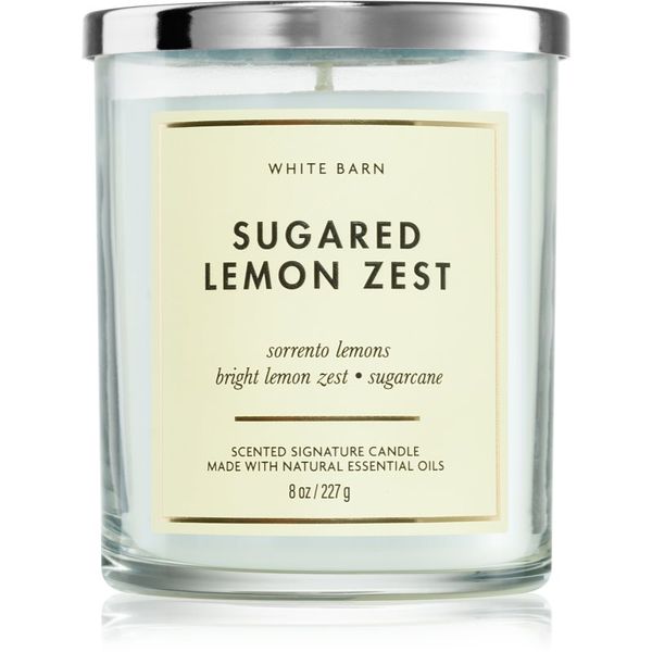 Bath & Body Works Bath & Body Works Sugared Lemon Zest dišeča sveča 227 g