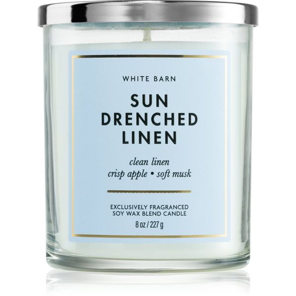 Bath & Body Works Bath & Body Works Sun-Drenched Linen dišeča sveča 227 g