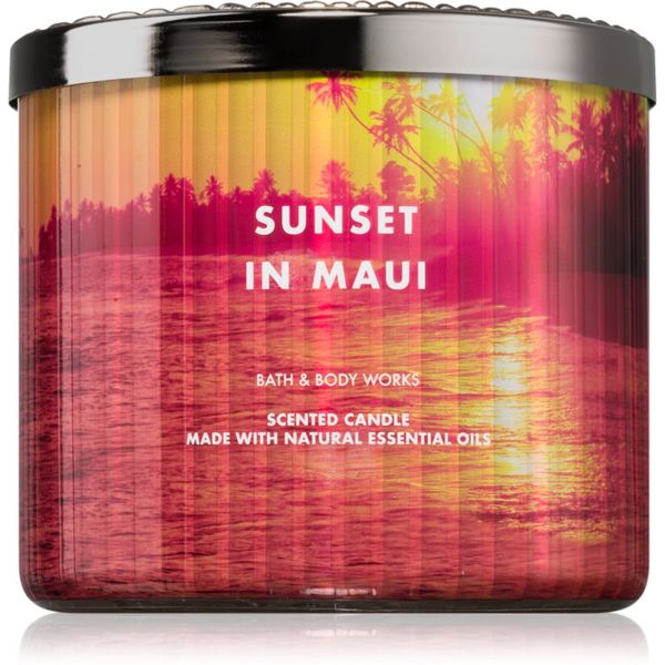 Bath & Body Works Bath & Body Works Sunset In Maui dišeča sveča 411 g