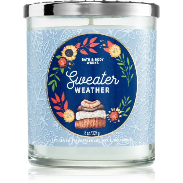 Bath & Body Works Bath & Body Works Sweater Weather dišeča sveča 227 g