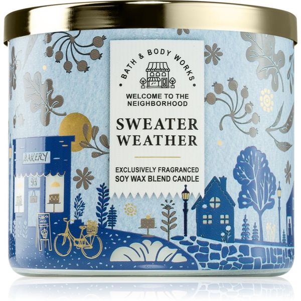 Bath & Body Works Bath & Body Works Sweater Weather dišeča sveča 411 g