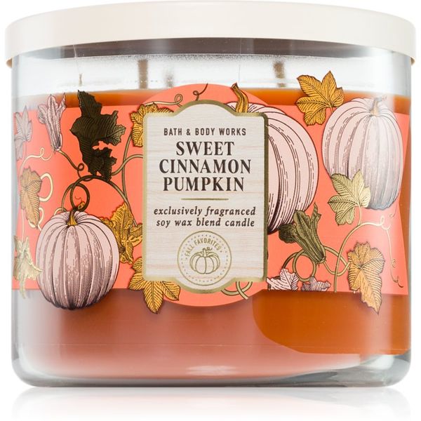 Bath & Body Works Bath & Body Works Sweet Cinnamon Pumpkin dišeča sveča 411 g