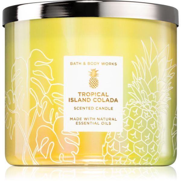 Bath & Body Works Bath & Body Works Tropical Island Colada dišeča sveča 411 g